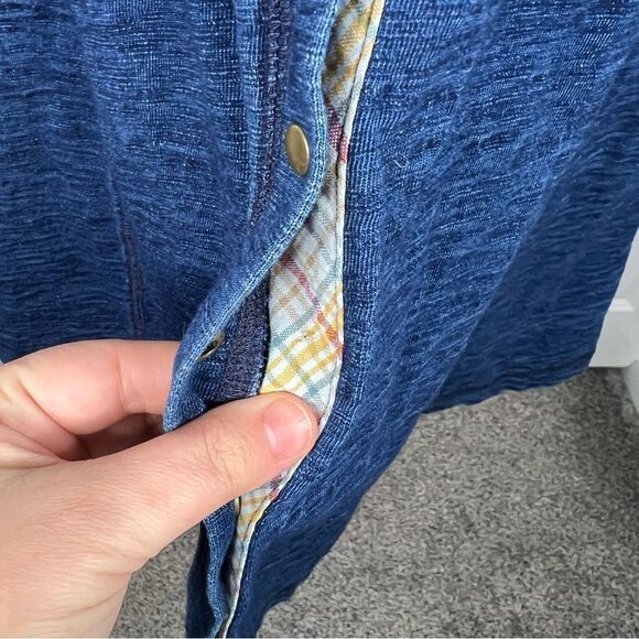 Free People Blue Long Sleeve Dress - Picture 10 of 11